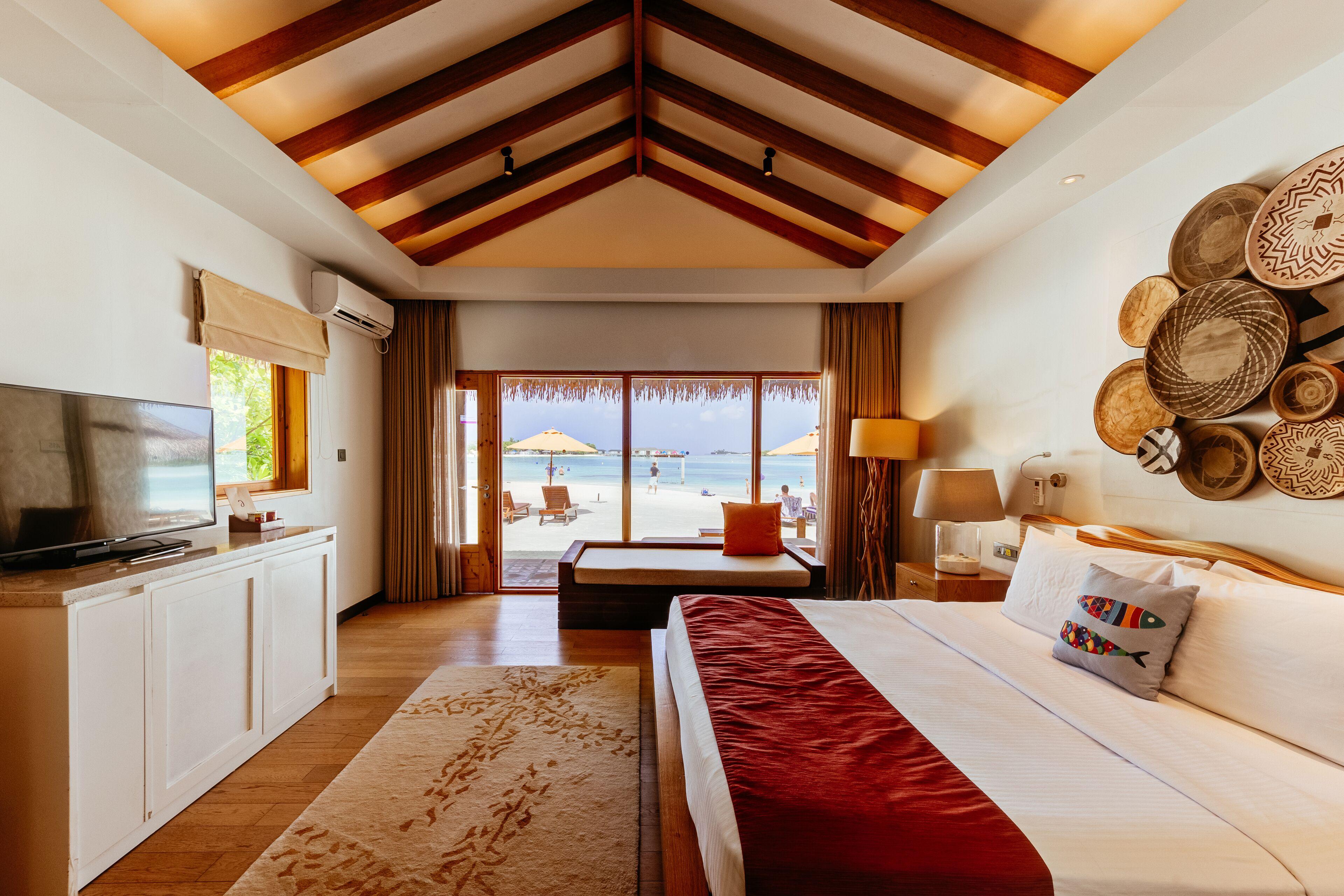 Beach Bungalow speedboat transfers 1 up to 2 guests stays valid to 31 Oct 2027 Spa & F&B
